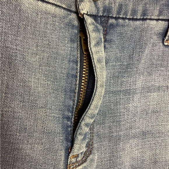 CHICO’s So Slimming Girlfriend Ankle Jeans 10 (1.5R) Embellished Boho festival - Picture 6 of 16